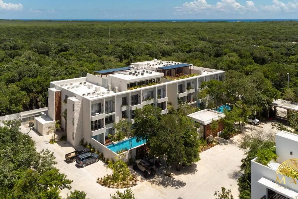 Nhoa 303A Lux 2Br Condo Pool View In Aldea Zama Tulum Apartment