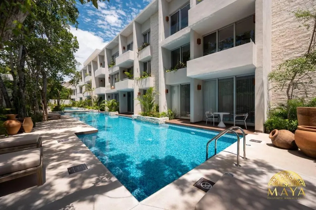 Nhoa 303A Lux 2Br Condo Pool View In Aldea Zama Tulum