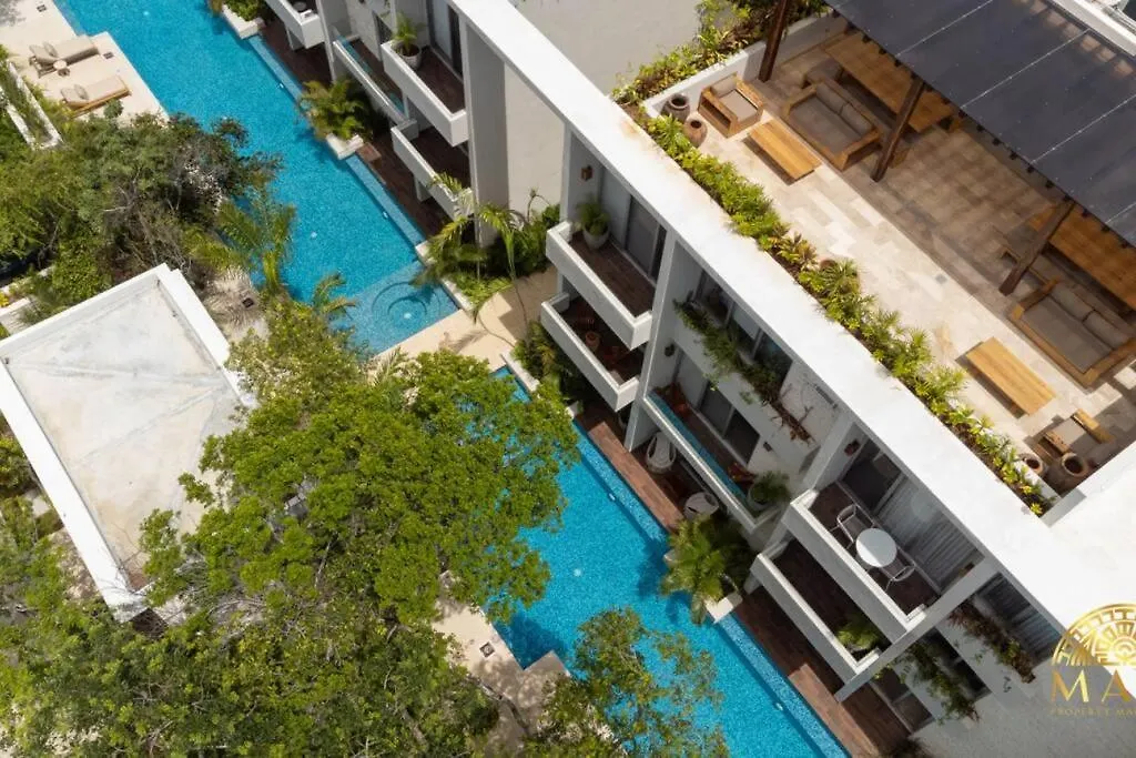 Apartment Nhoa 303A Lux 2Br Condo Pool View In Aldea Zama Tulum