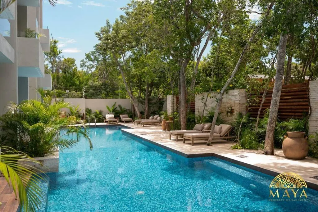 Nhoa 303A Lux 2Br Condo Pool View In Aldea Zama Tulum Apartment