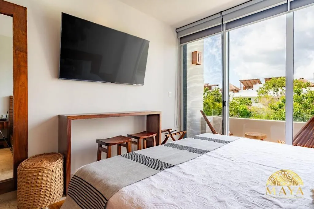 Nhoa 303A Lux 2Br Condo Pool View In Aldea Zama Tulum