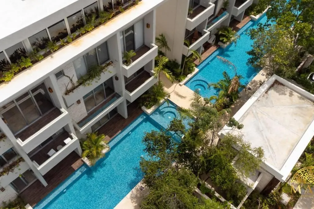 Apartment Nhoa 303A Lux 2Br Condo Pool View In Aldea Zama Tulum