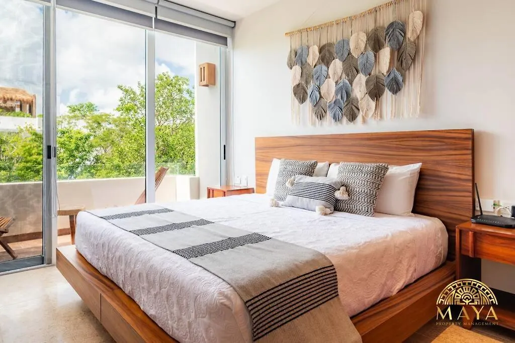 Nhoa 303A Lux 2Br Condo Pool View In Aldea Zama Tulum