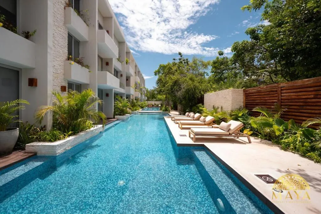 Nhoa 303A Lux 2Br Condo Pool View In Aldea Zama Tulum Apartment