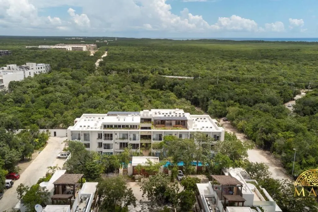 Nhoa 303A Lux 2Br Condo Pool View In Aldea Zama Tulum Apartment