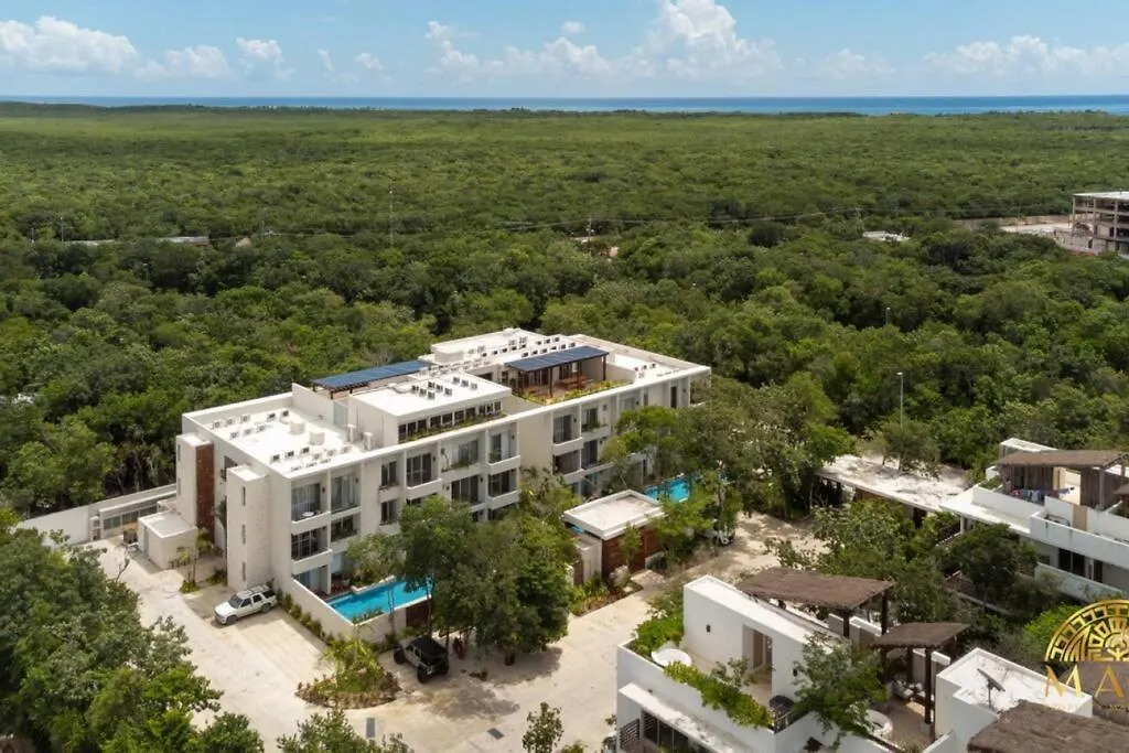 Apartment Nhoa 303A Lux 2Br Condo Pool View In Aldea Zama Tulum