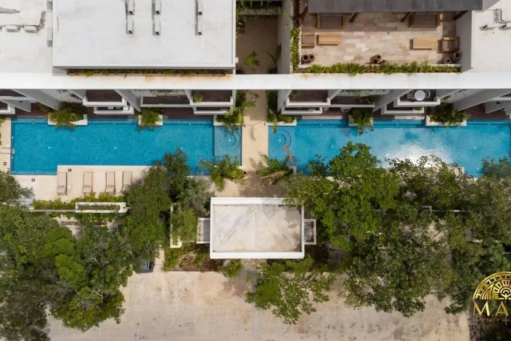 Nhoa 303A Lux 2Br Condo Pool View In Aldea Zama Tulum Mexico