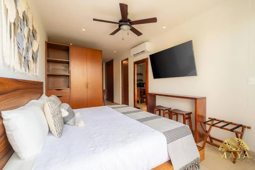 Nhoa 303A Lux 2Br Condo Pool View In Aldea Zama Tulum 0*,