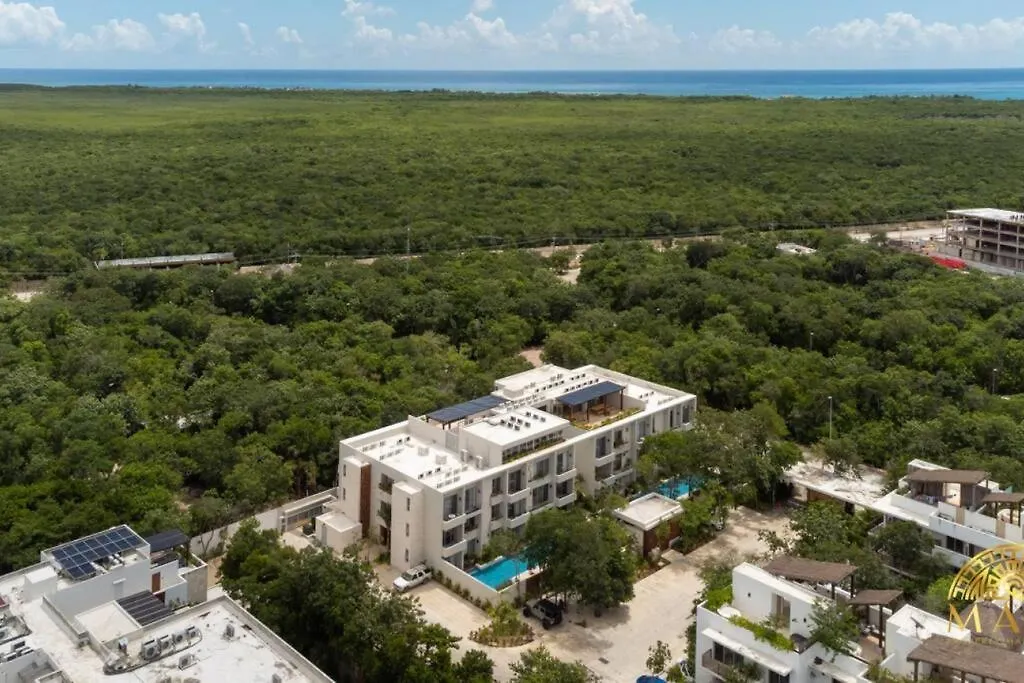 Nhoa 303A Lux 2Br Condo Pool View In Aldea Zama Tulum