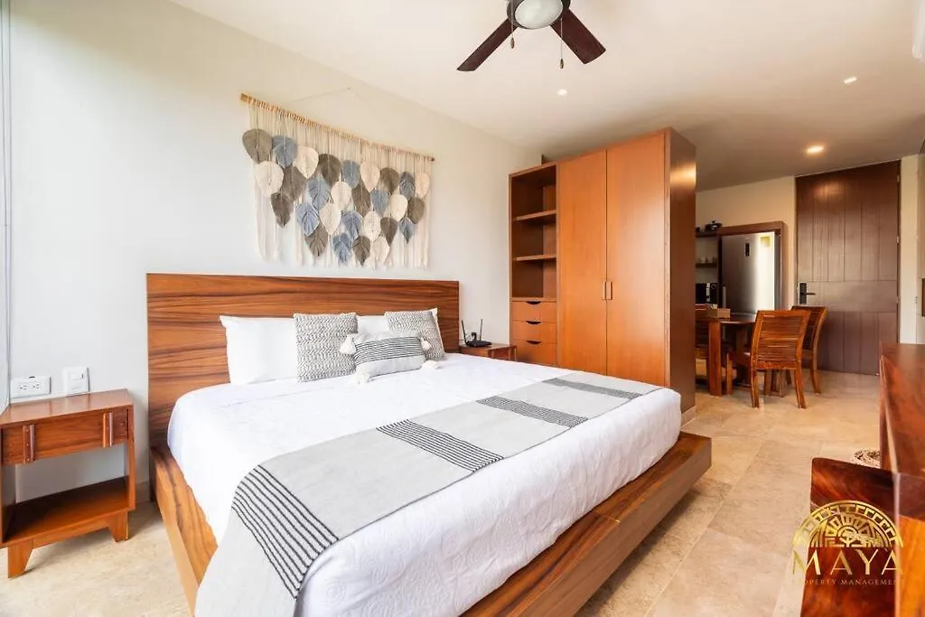 Nhoa 303A Lux 2Br Condo Pool View In Aldea Zama Tulum Mexico