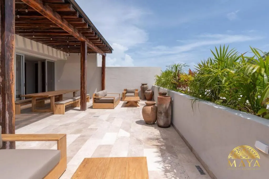 Apartment Nhoa 303A Lux 2Br Condo Pool View In Aldea Zama Tulum
