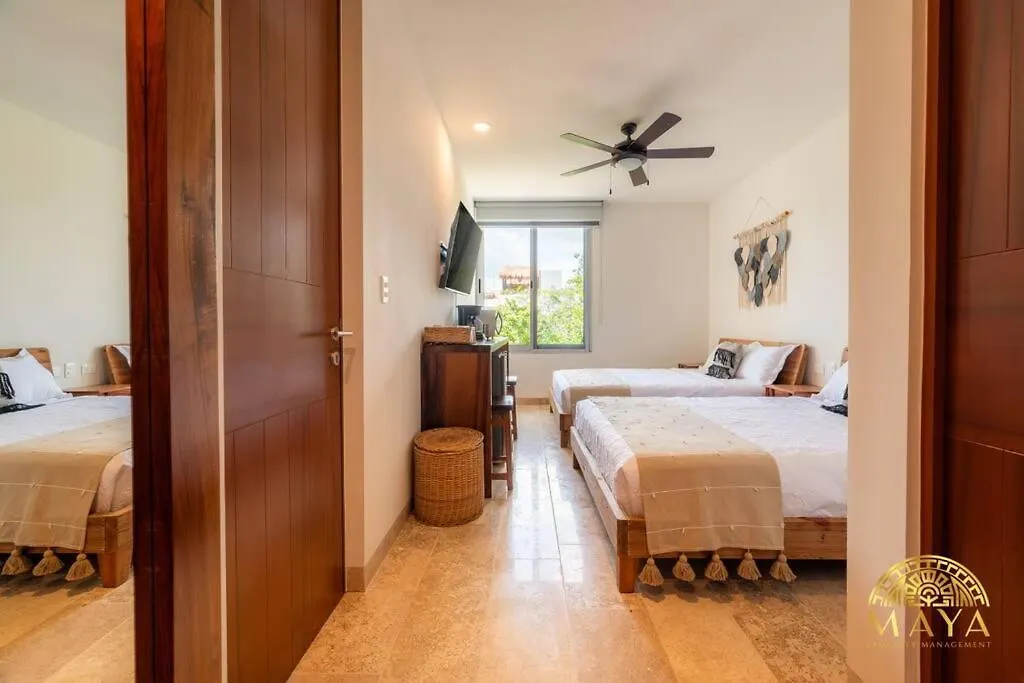 Nhoa 303A Lux 2Br Condo Pool View In Aldea Zama Tulum Apartment