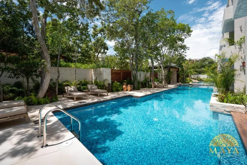 Apartment Nhoa 303A Lux 2Br Condo Pool View In Aldea Zama Tulum